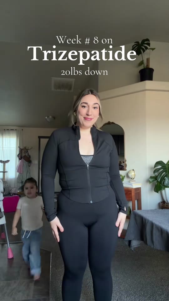 @erikaacortezz's 8-week tirzepatide progress, fact-checked