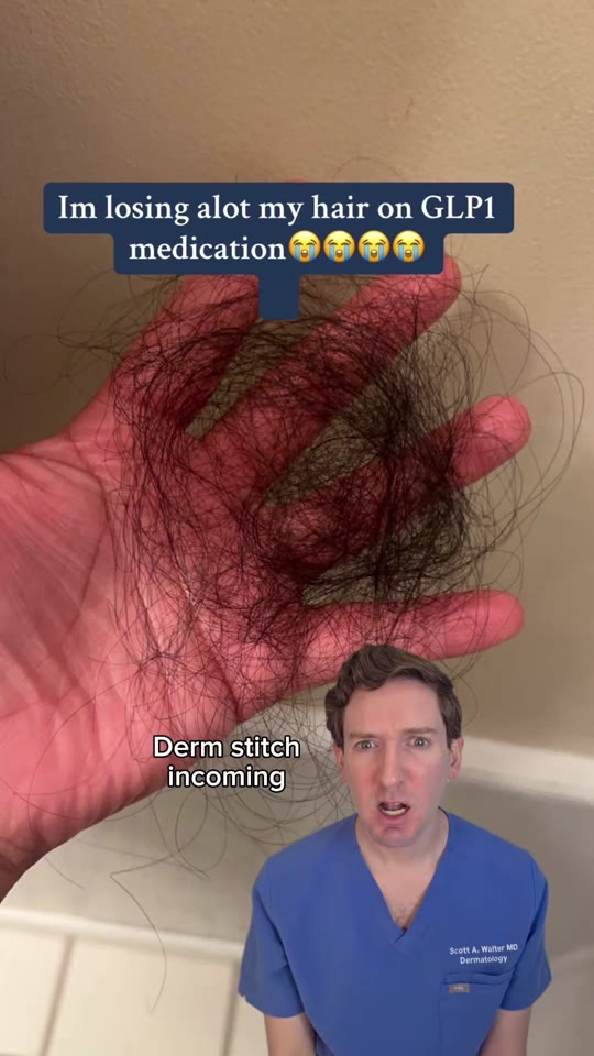 GLP-1 drugs and hair loss: what the evidence actually says
