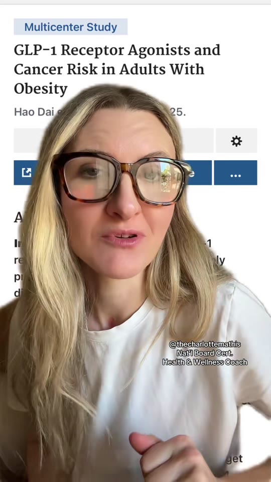 @thecharlottemathis's GLP-1 cancer claims, fact-checked