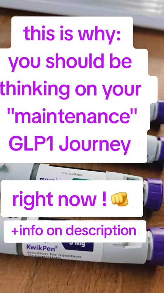 GLP-1 maintenance planning: smart advice or premature hype?