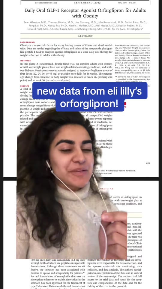 Orforglipron hype on TikTok: what the phase 3 data actually shows