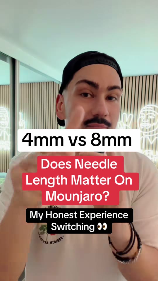 Mounjaro needle length: does switching from 4mm to 8mm matter?