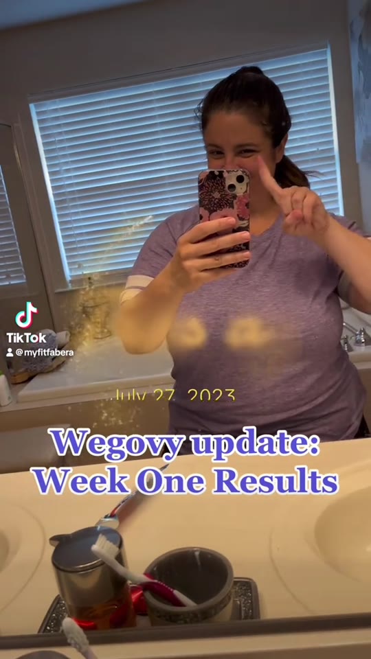 Wegovy week one results: what one week actually tells you