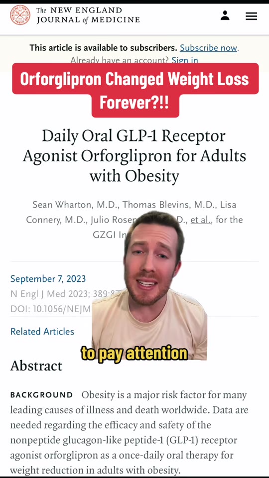 Orforglipron: what the trial data actually shows so far