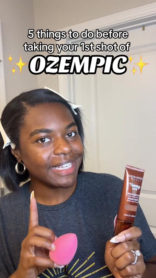 @chanelica.r's Ozempic makeup routine skips the health talk