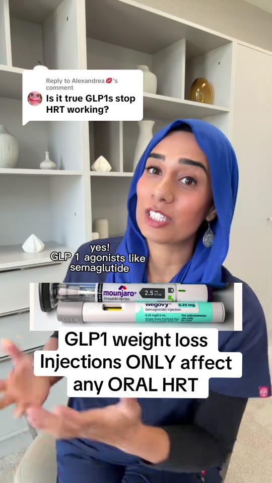 Tirzepatide and oral HRT absorption: what the evidence actually shows