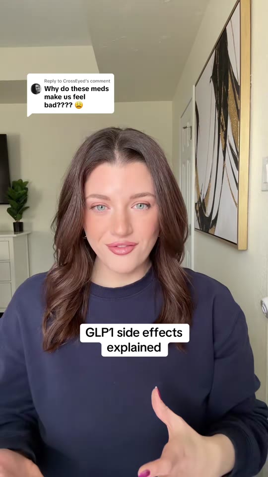 @alymfox's GLP-1 side effects explanation, fact-checked
