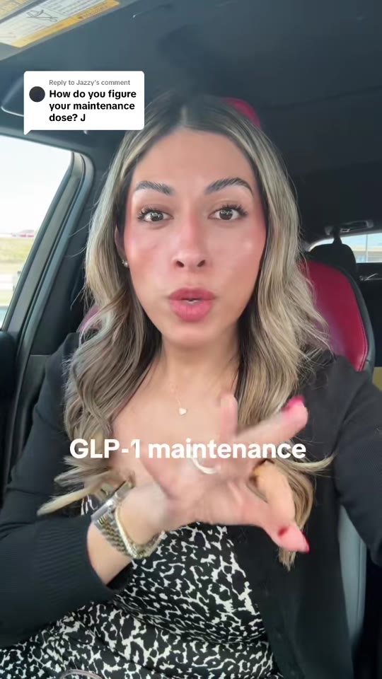 GLP-1 maintenance dosing: what 'finding your sweet spot' actually means