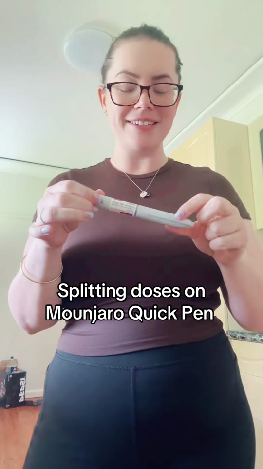 Splitting Mounjaro Kwik Pen doses: what the evidence actually says