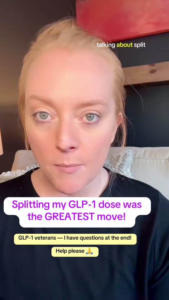 Does splitting your GLP-1 dose actually reduce side effects?