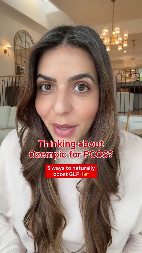 Can 'natural GLP-1 boosters' actually replace Ozempic for PCOS?
