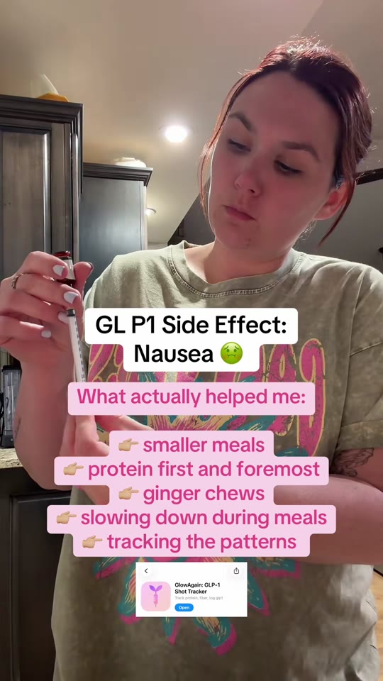 TikTok's @erica.glowagain on GLP-1 nausea tips, fact-checked