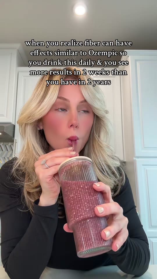 Does fiber really work 'similarly to Ozempic' for weight loss?