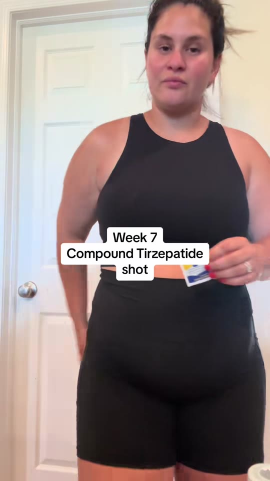 Compound tirzepatide at week 7: what 15 pounds actually means