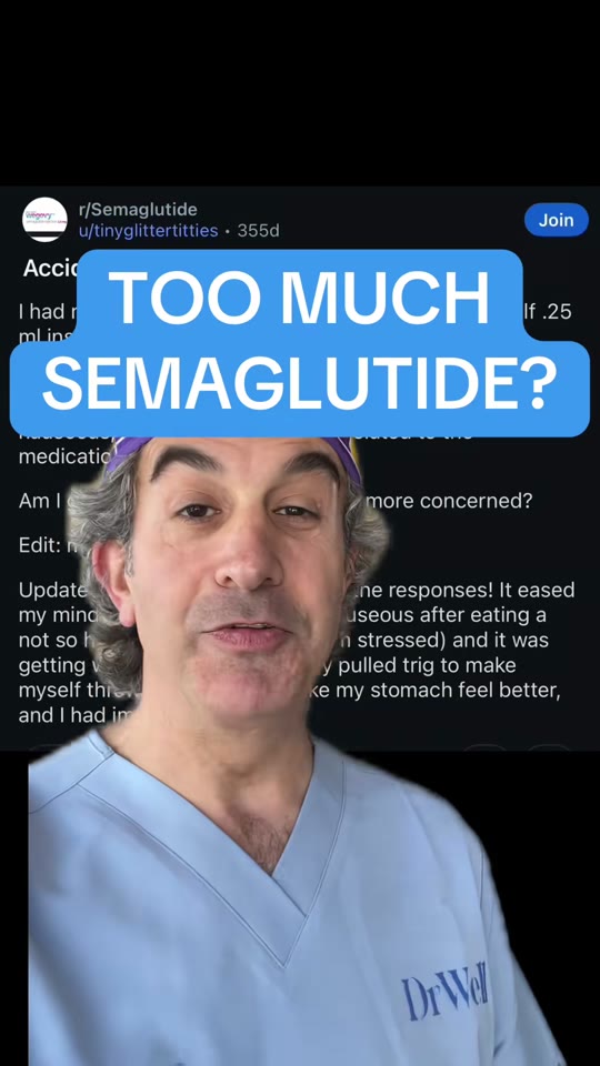 @realdrbae's semaglutide overdose advice, fact-checked