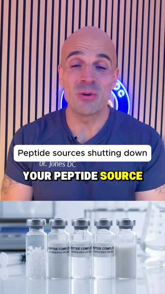 @drjonesdc's peptide crackdown claims, fact-checked