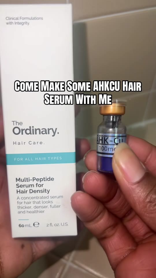 AHK-Cu for hair growth: separating peptide hype from thin evidence