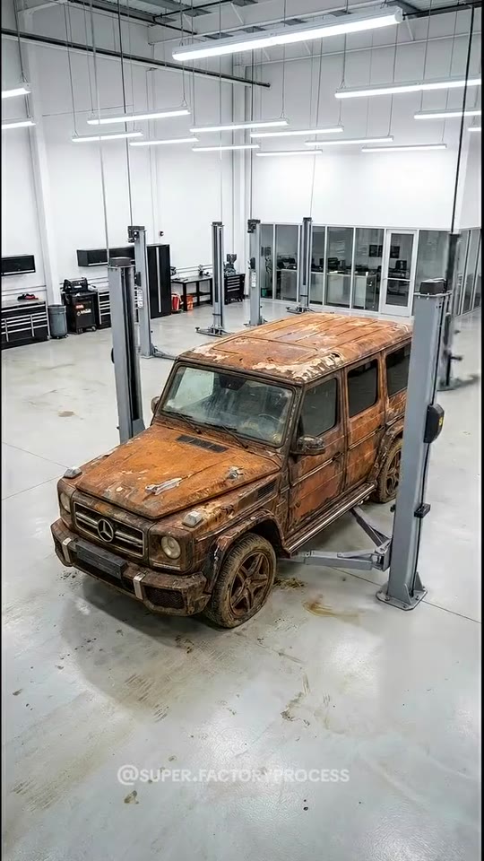 AI car restoration video in the peptide category: what's going on?