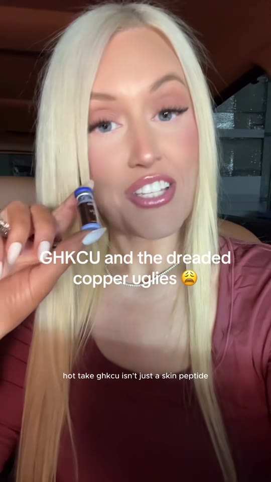 @peps.ashleigh's GHK-Cu hair and skin claims, fact-checked