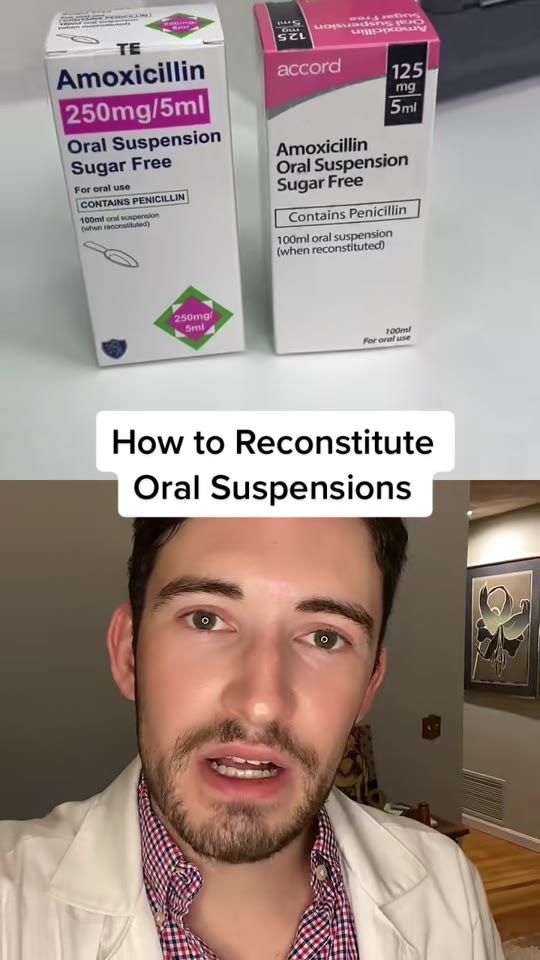 @millennialrx's antibiotic suspension guide checked