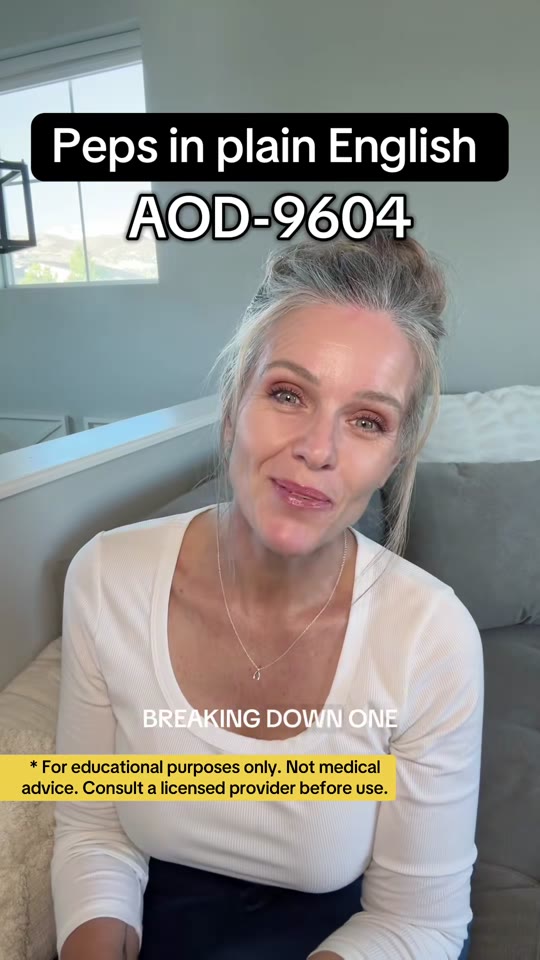 AOD-9604 peptide claims on TikTok: what the science says