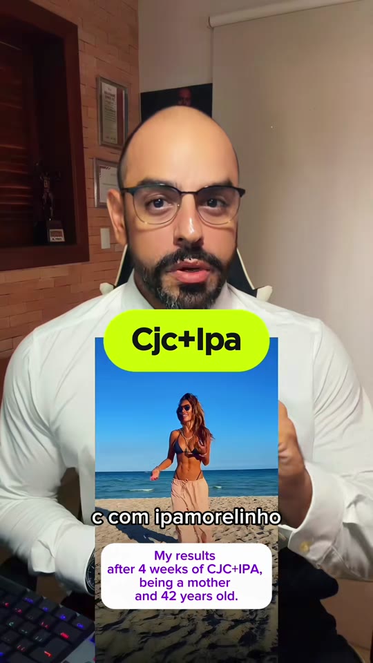 Dr. Bechara's CJC-1295 and ipamorelin combo fact-checked