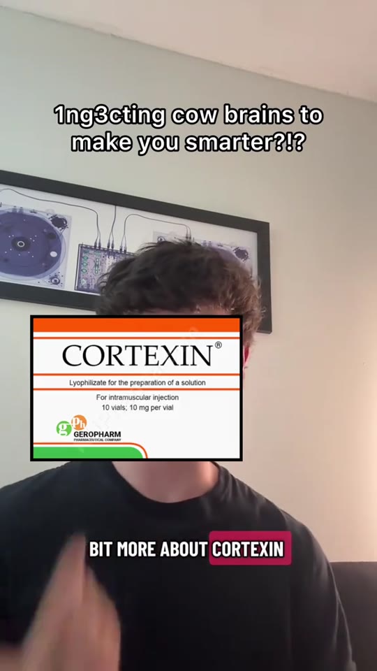 Cortexin and brain peptides: genius pill or overhyped vial?