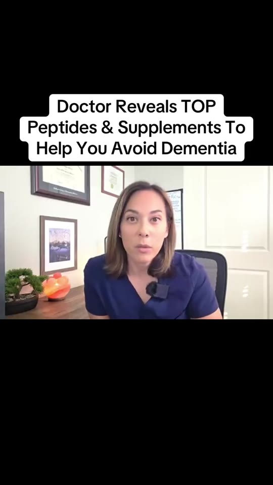 Peptides for dementia prevention: hype check on TikTok's latest brain claims