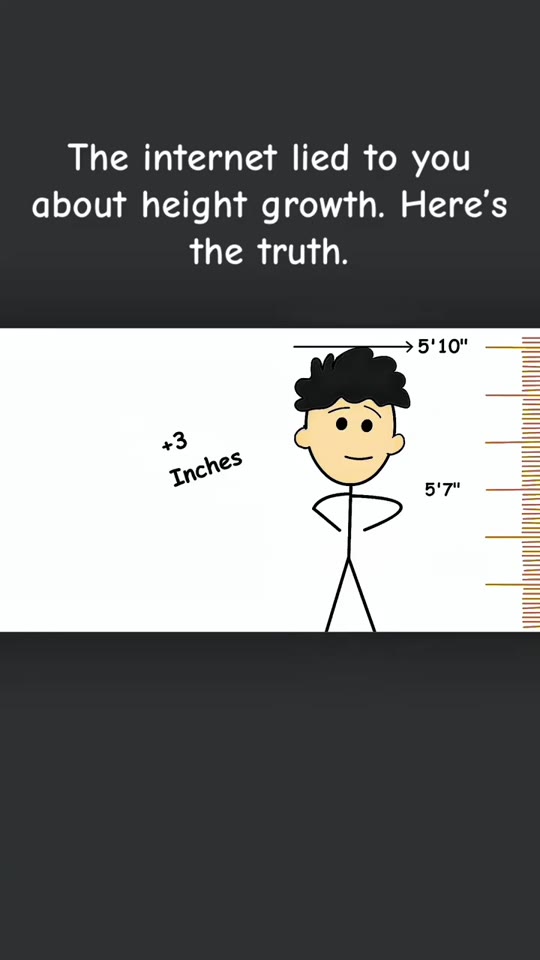 Can peptides and 'biohacks' actually make you taller after 18?