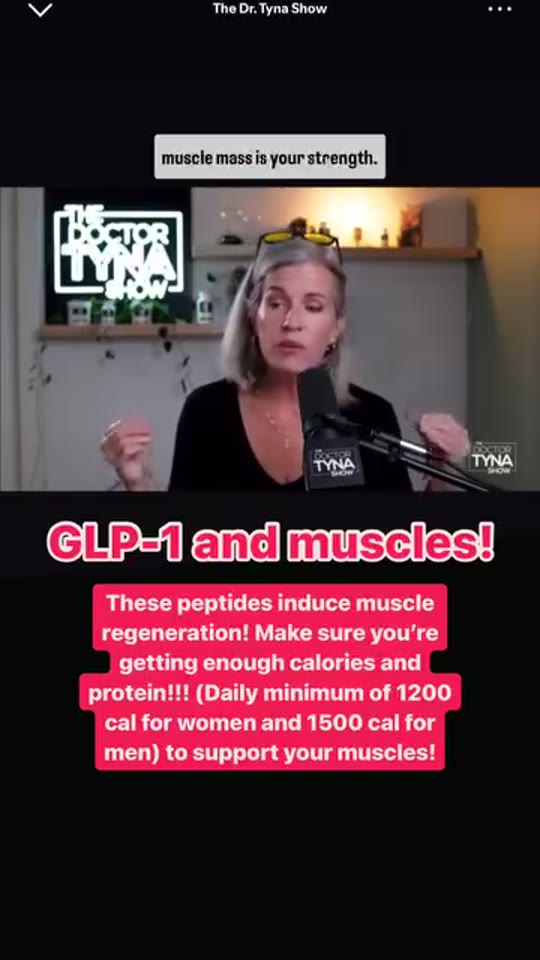 @karli.sine's muscle growth claims about GLP-1, fact-checked