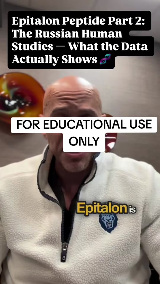 Epitalon and aging: what the human studies actually show