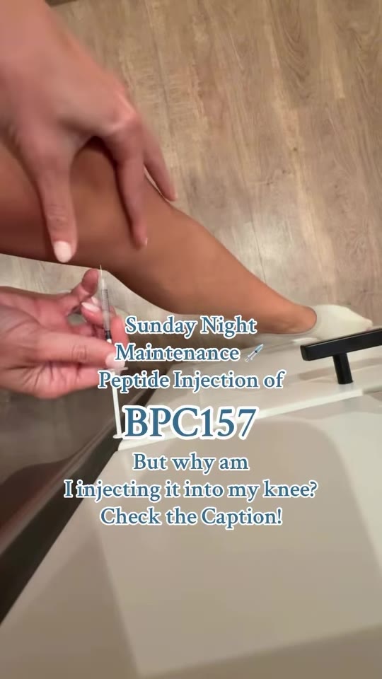 @britnidarsey_np's BPC-157 knee injection claims fact-checked