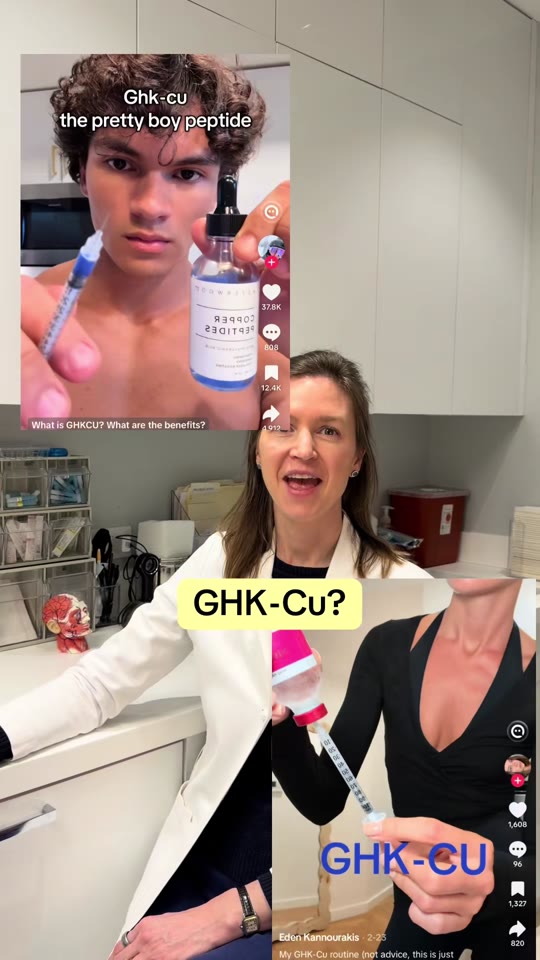 GHK-Cu copper peptides: separating skin science from TikTok hype