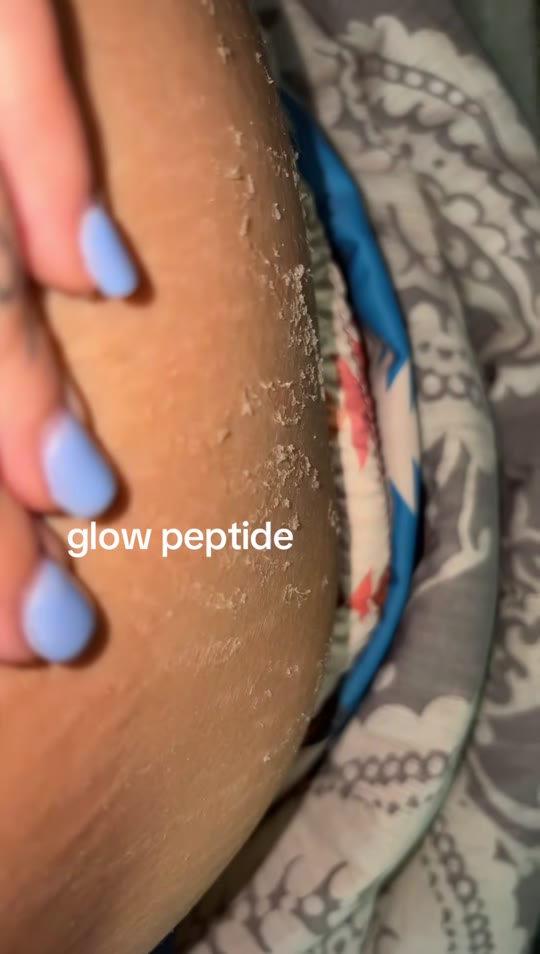 @clickityclack69's glow peptide claims, fact-checked
