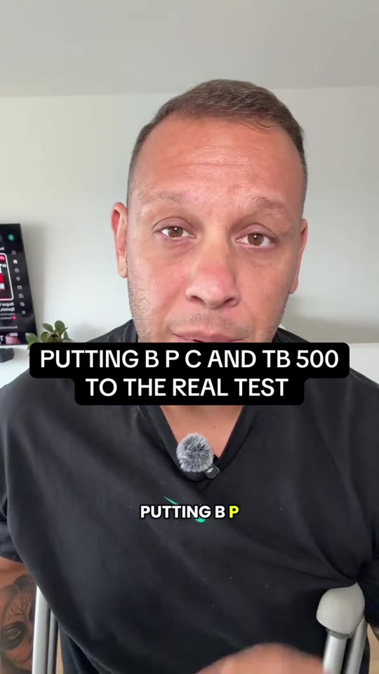 BPC-157 and TB-500 for calf tears: what the evidence says