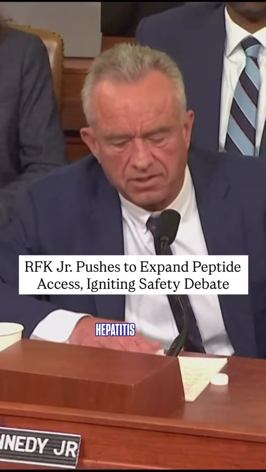 RFK Jr. says peptides are like supplements. They're not.