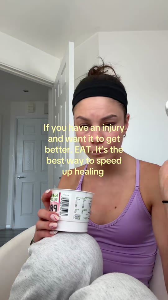 Does eating more actually speed up injury healing? Let's check