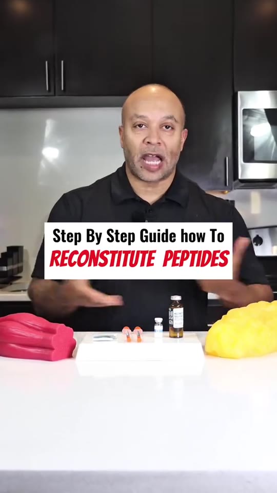@mattpenderson's peptide reconstitution guide, fact-checked