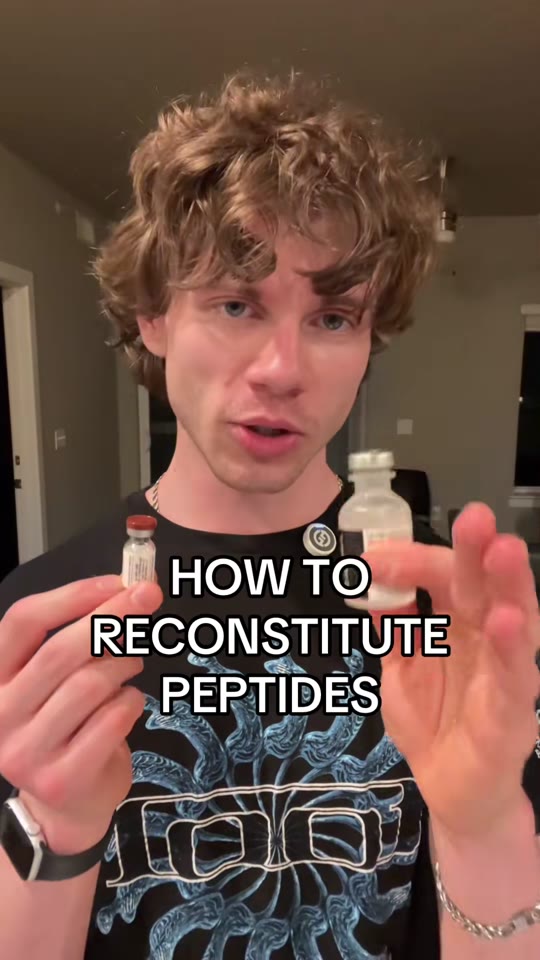 This TikTok peptide reconstitution guide, fact-checked