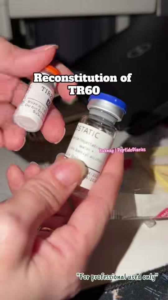 TRIZIE60 reconstitution claims: what the peptide science actually shows