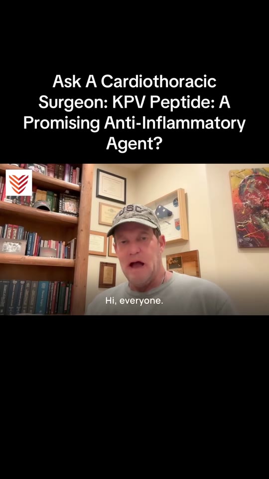 Dr. Richman's KPV peptide claims need some context