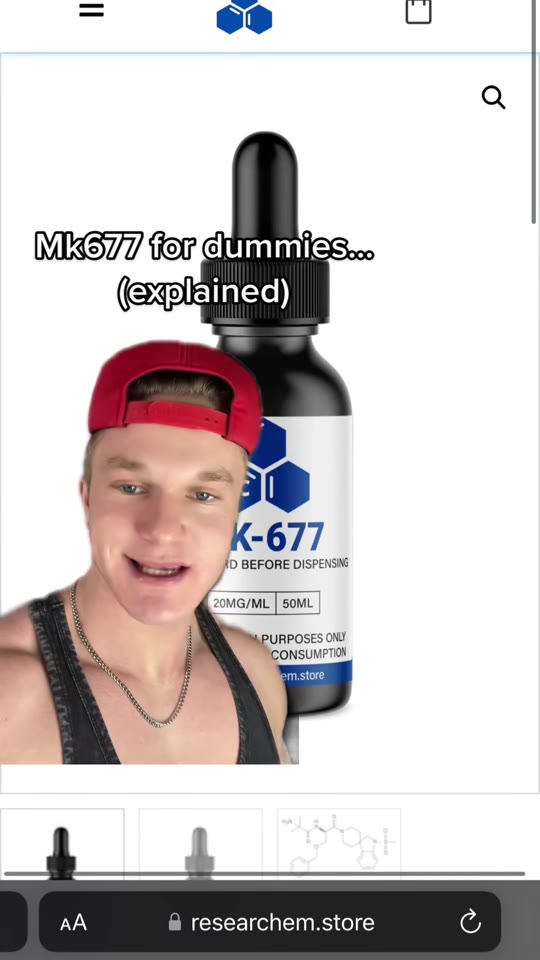 MK-677 on TikTok: separating real GH data from bro-science