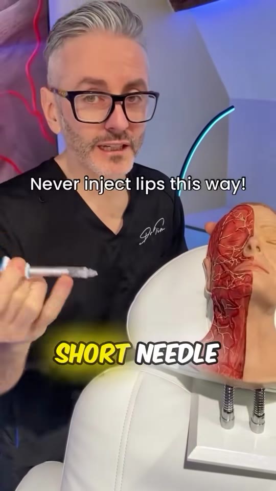 @drtimpearce's lip filler needle technique, fact-checked