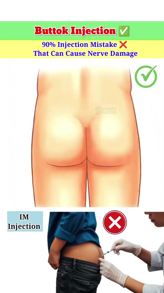 @surgicalknowledge11's IM injection technique, fact-checked
