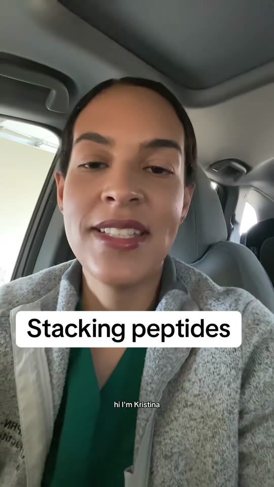 @kristinastout's peptide stacking advice, fact-checked