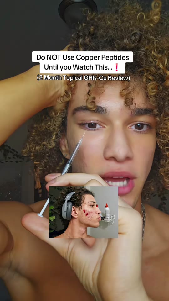 GHK-Cu topical peptides: separating real skin science from TikTok hype