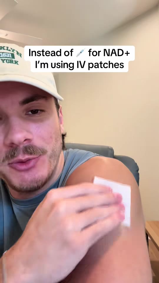 NAD+ IV patches: breakthrough delivery or wellness theater?