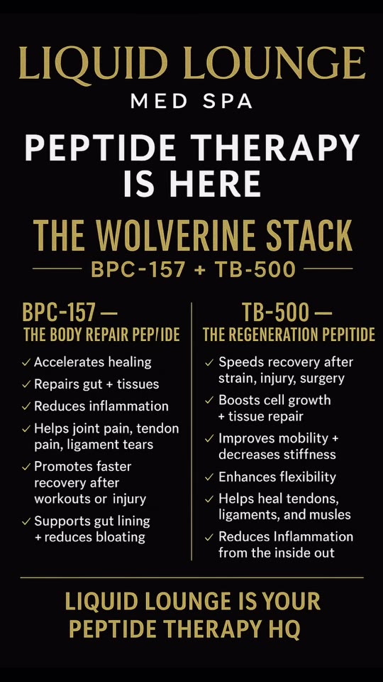 @liquidlounge2's peptide healing claims, fact-checked