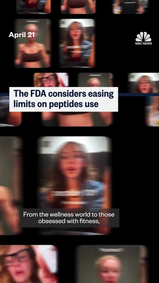 NBC News peptide therapy video: what the FDA debate actually means