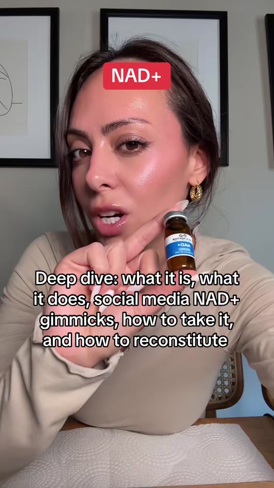 NAD+ supplements: separating real science from TikTok hype